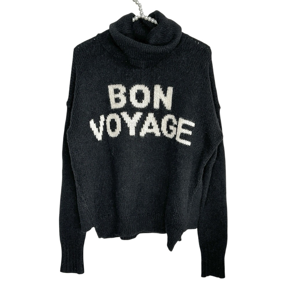Madewell Bon Voyageβ Turtleneck Sweater Med Wool Alpaca Frenchy Paris Ski Goth